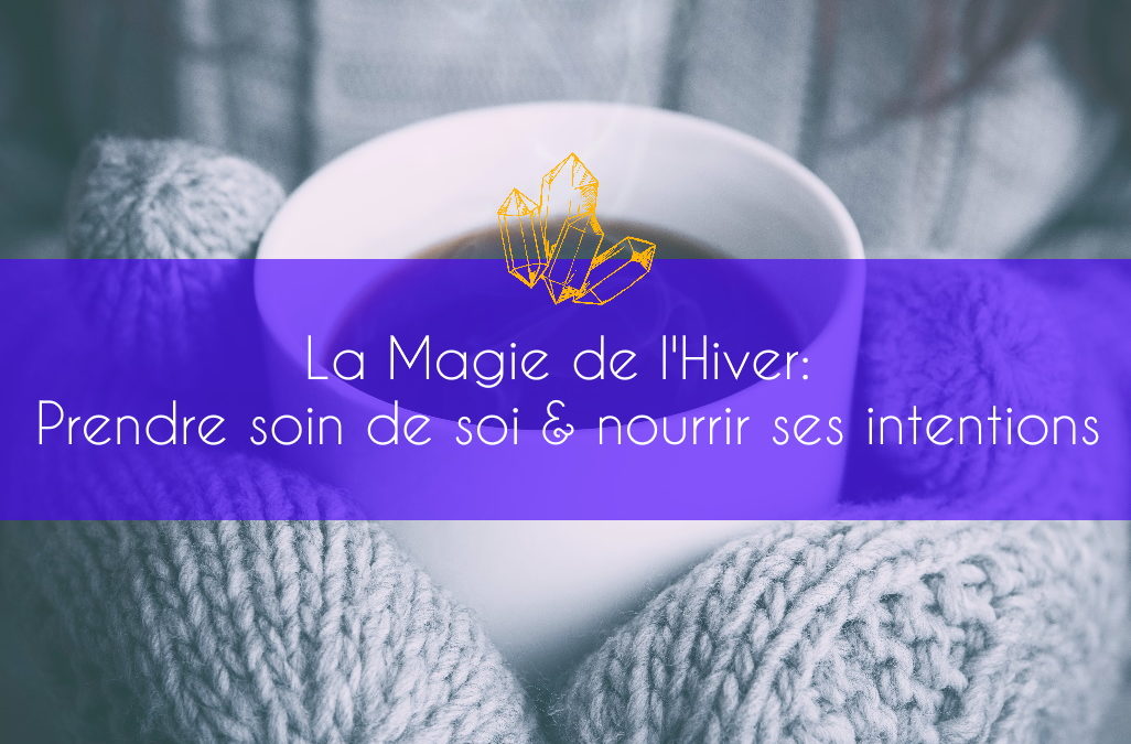 La magie de l'hiver.